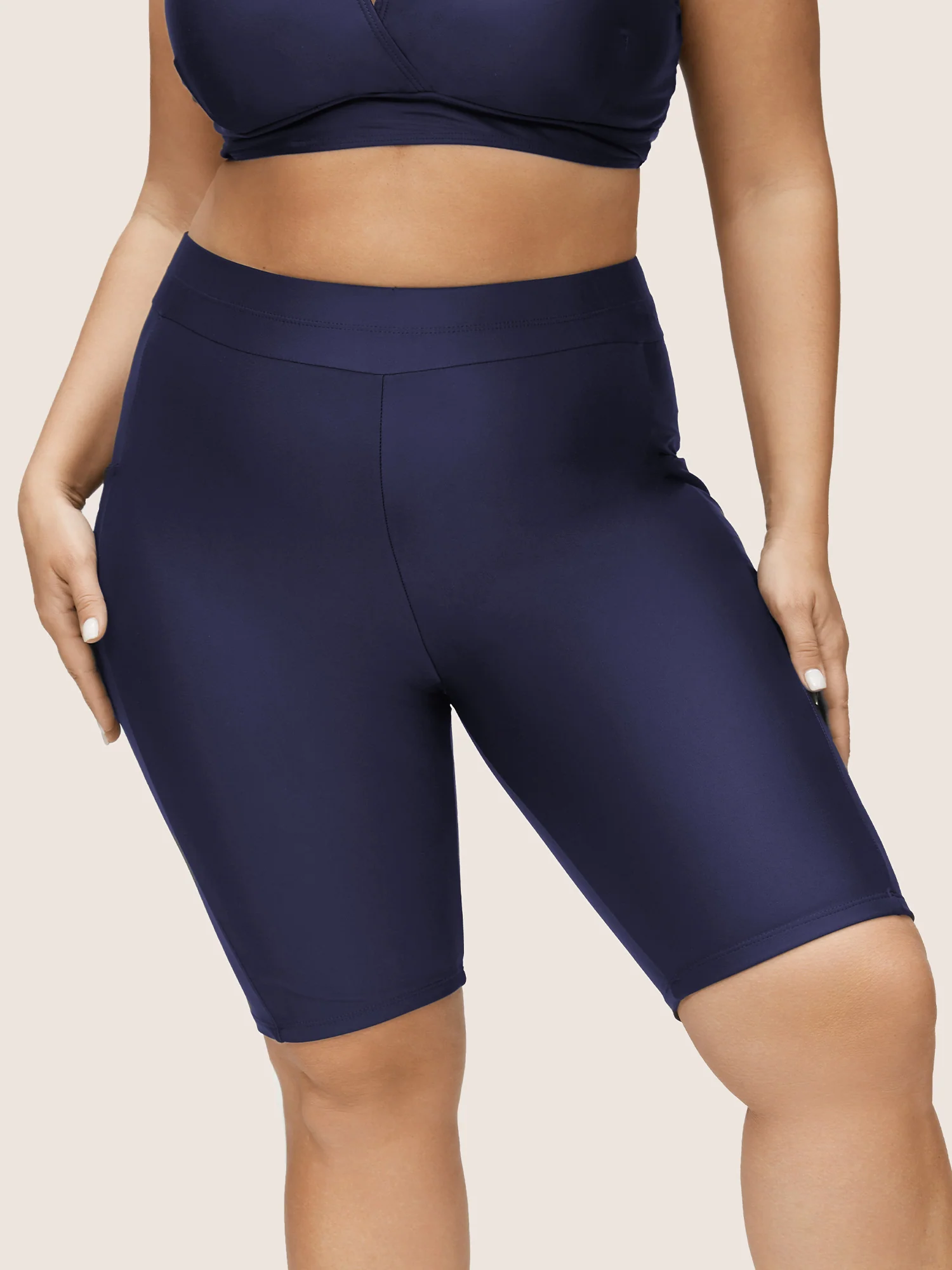 Super Stretchy Pocket Skinny-Fit Swim Bottom - Image 10
