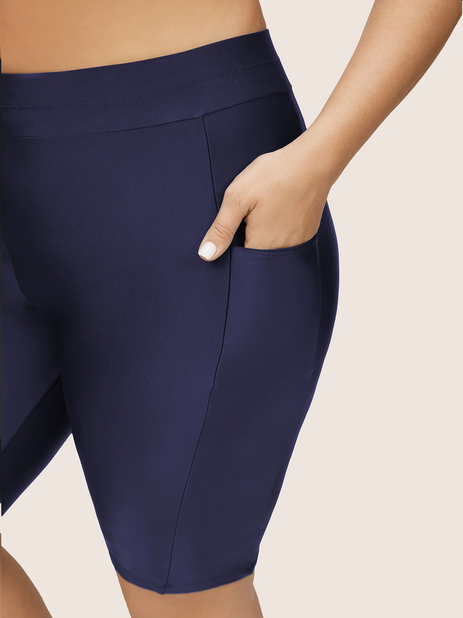 Super Stretchy Pocket Skinny-Fit Swim Bottom - Image 9