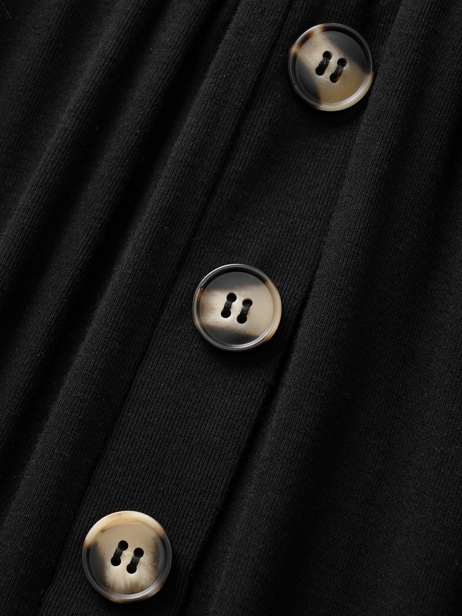 Supersoft Essentials Button Detail Wide Leg Pants - Image 7