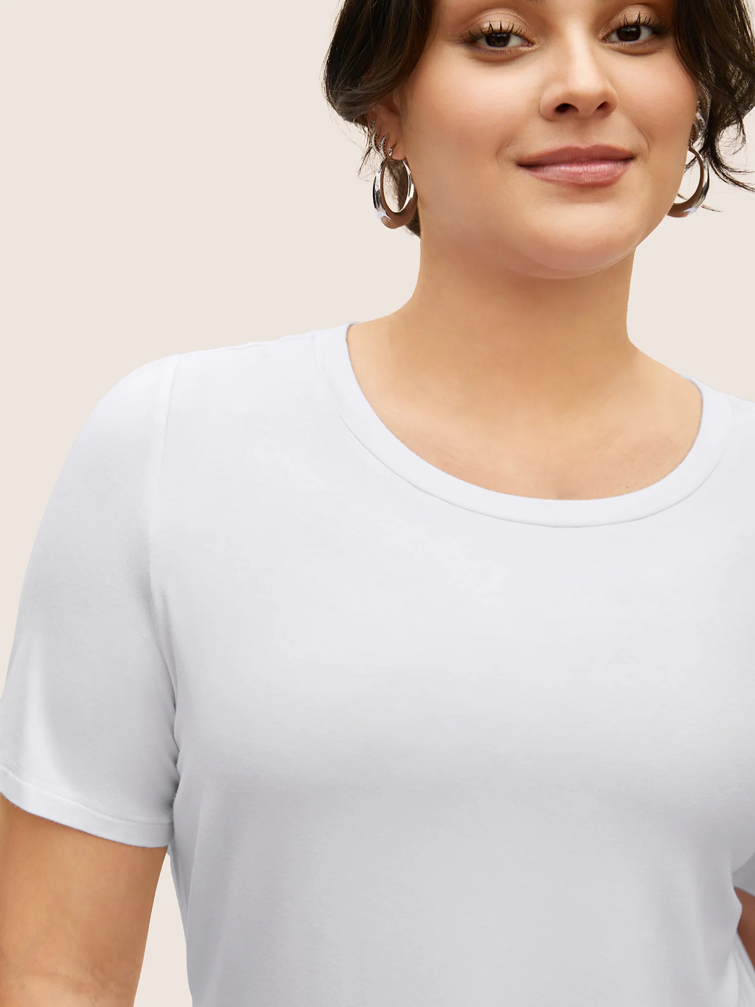 Supersoft Essentials Solid Basic Knit T-shirt - Image 5