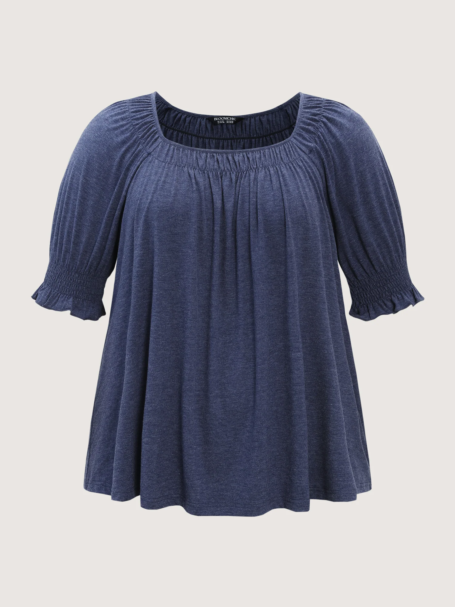 Supersoft Pleated Bust-Friendly T-Shirt - Image 7